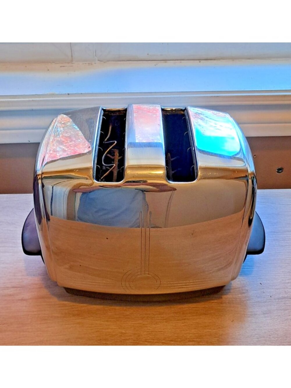 Sunbeam Model T‑20B Radiant Control Chrome Toaster 1956 Tested Working Vintage